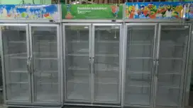 Showcase /chiller berbagai macam kapasitas dan model