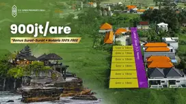 Lahan strategis jalan utama tanah lot dekat canggu