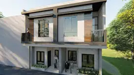 Rumah baru 2 lantai indent akses gg motor di Kampung Gedong Condet