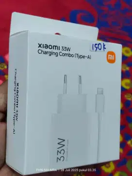 Charger Original Xiaomi 33watt ( TURBO CHARGE )