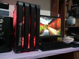 Pc editing amd fx6300 (6 core) + ram 8gb + monitor 19inch siap pakai