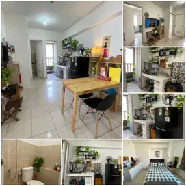 Apartemen green bay tower akasia 2br lantai 20 pluit jakarta utara