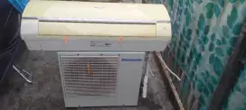 ac split merk panasonic 1/2 pk gratis pasang
