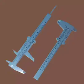 Alat Ukur Jangka Sorong Plastik Vernier Caliper 6 inch Penggaris Geser