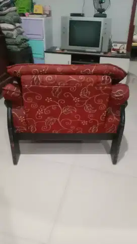 Kursi Single Sofa Jati Belanda