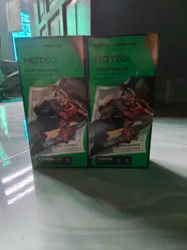 Infinix Hot 60i 6/128 new segel garansi resmi termurah bisa cod