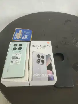 Redmi Note 14 Pro 5G 12/512 fulset full original Muluss nominuss