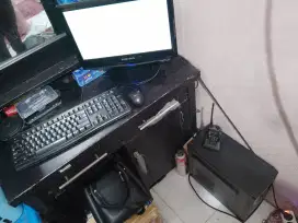 Pc rakitan fullset core i5 gen3 ram 8gb SSD 480gb monitor Samsung