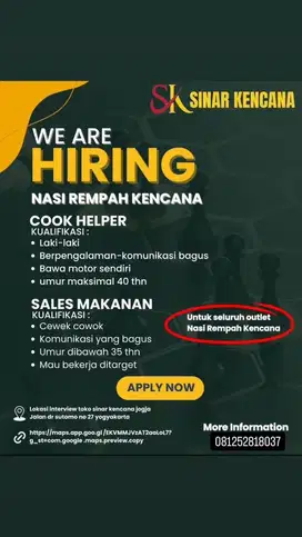 Lowongan Perkerjaan