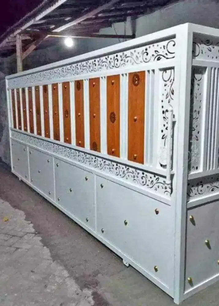 Bengkel las Lampung tralis kanopi pintu pagar gerbang tangga