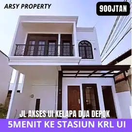 Hunian Strategis kelapa dua-jalan kaki ke kampus ui dan Statsiun