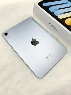 Ipad mini 7 256gb blue, resmi inter original (like new)