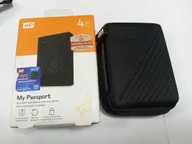 Hdd WD 4TB + Free Pouch