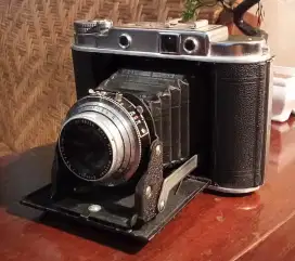 Kamera Folding Klasik Merk Franka Solida II Made In Germany 1950's
