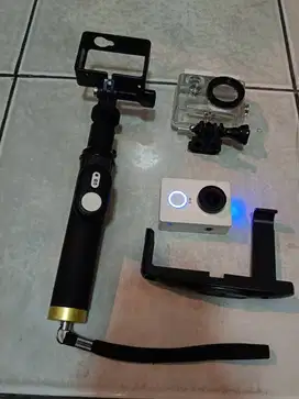 Xiaomi YI Action Camera Yicam Warna Putih Cocok Untuk Vlogging Gan