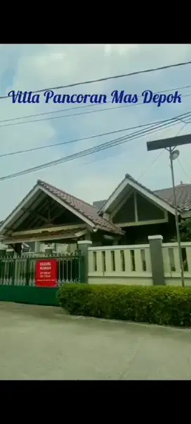 Dijual Rumah Lokasi di Perumahan Villa Pancoran Mas Depok