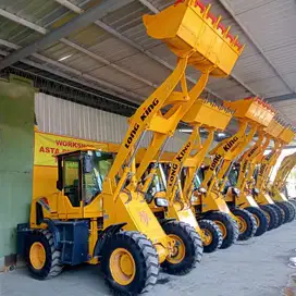 Kapasitas 1 - 3 Kubik Wheel Loader China Tangguh Sparepart Mudah Ready