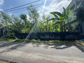 Jual tanah kosong sudah tembok keliling di Jl Drupadi Renon Denpasar