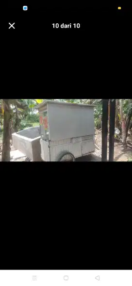 Gerobak untuk jualan