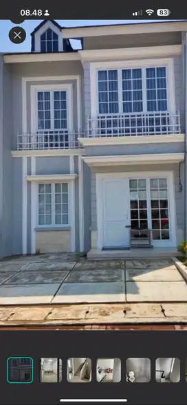 Disewakan/Dijual rumah baru 2 lantai di Britania dekat toll Jorr