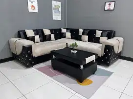 Sofa sudut minimalis