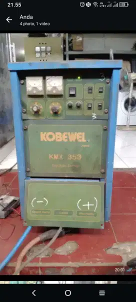 Mesin las FCAW/MIG Kobewel KMX 352
