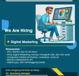 lowongan kerja digital marketing