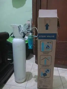 Tabung oksigen pure air steri valve