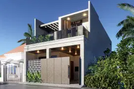 Jual rumah semi villa indent di Mahendradatta Denpasar Barat Bali
