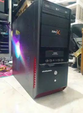 PC Gaming Desain FM2+ A8 7650K (Stra i5) ram 10gb vga radeon R7 2gb