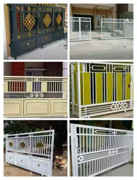 Tukang las pembuatan pagar kanopi tralis jendela