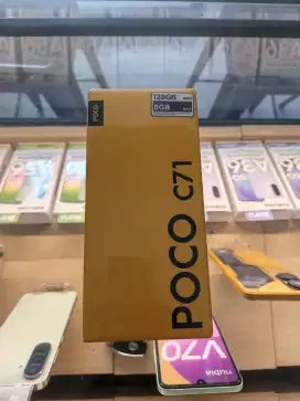 Poco C71 4/128 New garansi resmi TAM 15 bulan