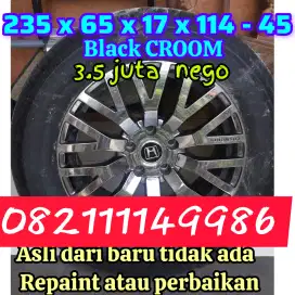 Velg ring  17 black croom