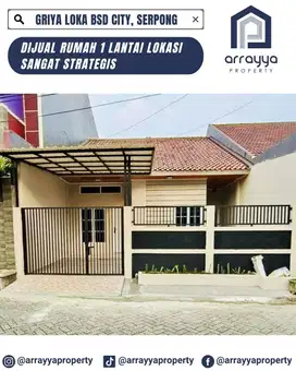 RUMAH BARU RAPI SIAP HUNI DI GRIYA LOKA BSD 'HRB182