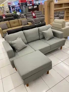 sofa L 3 seater murah