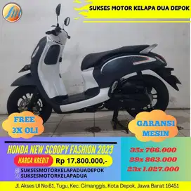 HONDA NEW SCOOPY FASHION 2023 CASH/KREDIT PROSES CEPAT SYARAT MUDAH