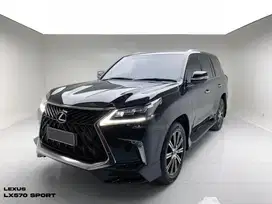 LEXUS LX570 SPORT 2020 – BLACK ON BLACK