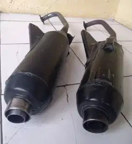 Knalpot Mio Karbu 5TL & Mio J 54P Standar & Bobok lokasi Pamulang