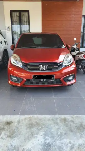 Dijual Brio RS Merah (Red Pearl) Th 2017 Istimewa