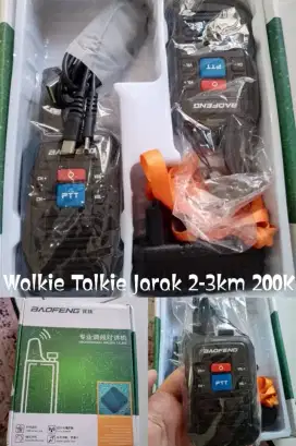 Walkie Talkie jarak 2 - 3 Meter