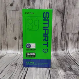 Infinix Smart 9 4/ 128 Baru Segel garansi resmi
