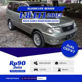Kijang LGX 1.8 EFI Bensin 2003 (Body Kaleng)
