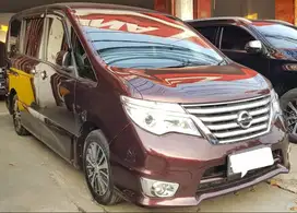 NISSAN SERENA C26 FACELIFT MERAH MARUN [RARE] - 2015