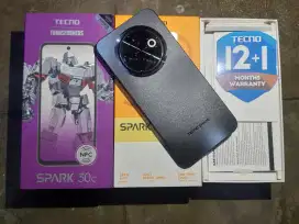 Tecno spark 30C memori 8/256 fullset (setara redmi note 13c 14c pro )