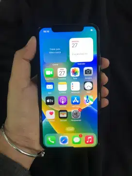 Iphone X 256gb iBox fullset 
Hb 80% orian 
Faceid off