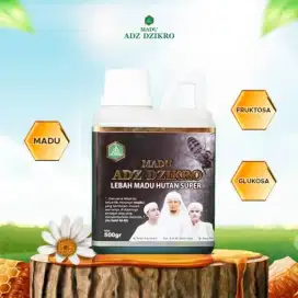 MADU ADZ DZIKRO HUTAN SUPER 500 GR Madu Murni ORIGINAL ASLI