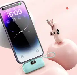 Mini portable charger 5000 Mah