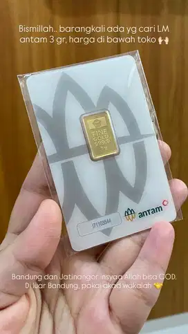 Logam Mulia LM Antam 3 gr