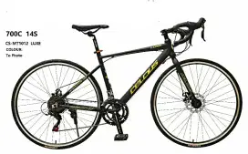 Road Bike 700c CELCIUS Shimano 2x7speed Alloy Disc Brake