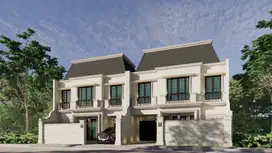 DIJUAL BRAND NEW RUMAH MEWAH AMERICAN CLASSIC DENGAN ROOFTOP